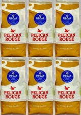 Pelican Rouge Decaffeinated Decaf Whole Coffee Beans Medium Roast – 6 x 1kg Bags