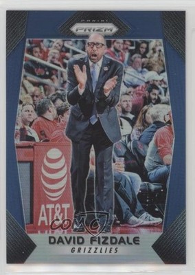 2017-18 Panini Prizm Blue Prizm 83/199 David Fizdale #210 Rookie RC 0c2