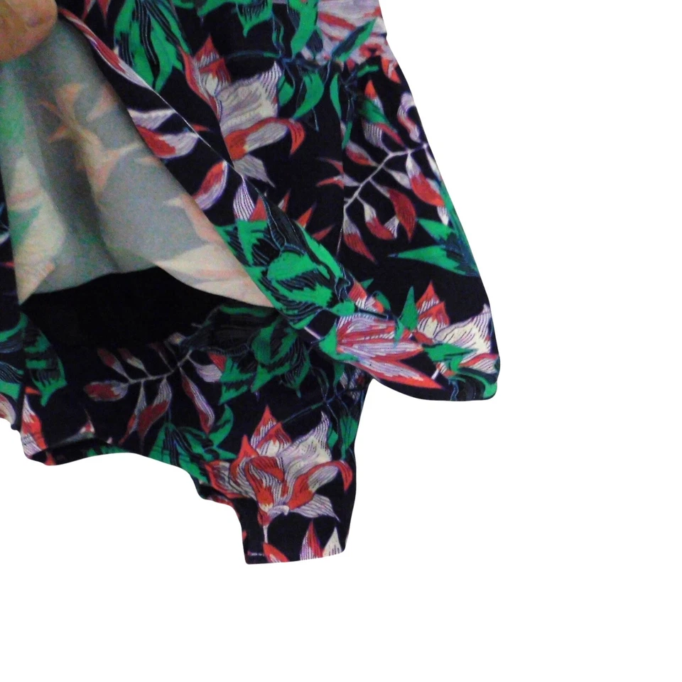 Shore Shapes Swimwear Floral Skirt Swimdress Swimsuit Ruched Ruffle Slimming 14 - Image 3 of 4