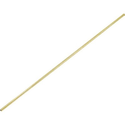 Reely RE-7083918 Brass Bar Tube (Ø x L) 8mm x 50cm Diam int: 6mm 1pc