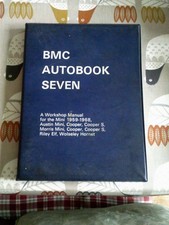 BMC Autobook Seven Manual Austin Mini Cooper S Elf Hornet 1959 1968 Kenneth Ball