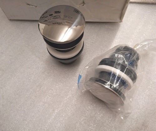 Grohe Ablaufventil Ablaufgarnitur Push Open mit Überlauf 1 1/4 verchromt - Bild 3 von 8