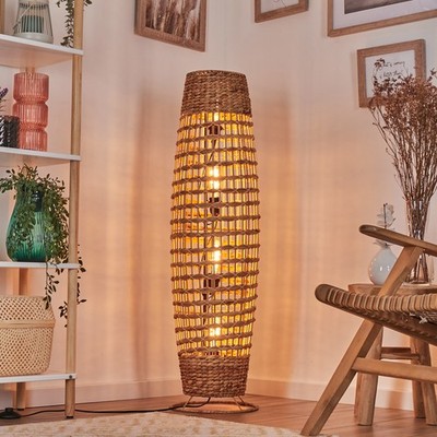 Moderne Stehleuchte & Stehlampe im Boho-Stil mit einzigartigem Lichteffekt, E27