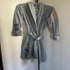 Disney Lilo  Stitch Fleece Bathrobe Kids Size 6
