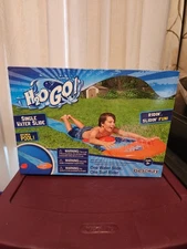 H2O-GO! Bestway Single Slip N' Slide - Ridin Slidin Fun 18ft Water Slide BNIB
