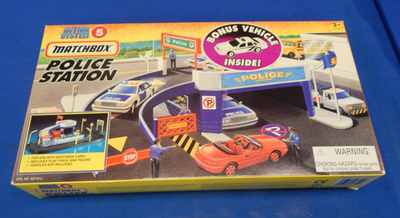 Factory Sealed Matchbox Action Drivers Police Station Dispatch