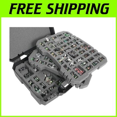 All-in-One Miniature Organizer Case - Fits 134+ Figurines for Warhammer & D&D