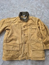 Giacca da caccia Duxbak vintage taglia 48 XL tela marrone