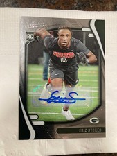 ERIC STOKES  hand signed autograph Green Bay Packers