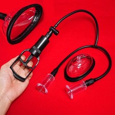 4 Pairs Nipple Sucker Breast Pump Breast Clit Suction Enlarger Sex Toy for Women