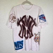 Cactus Jack New York Shirt Mens Large Yankees Giants Fanatics Fest Travis Scott