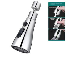 3 In1 Faucet Sprayer Pull Out Kitchen Leakproof 360 Degree Ajustable Sink Tap Ba
