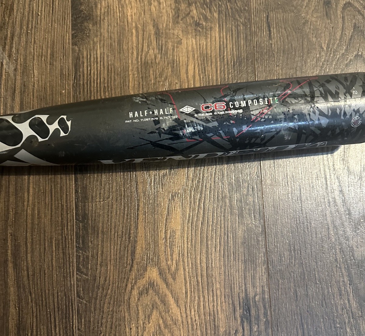 Batte Baseball Composite Demarini Vendetta 33" 30 Oz - 2 5/8" - Rail Système 6 - Occasion