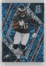 2018 Panini Spectra Neon Blue Prizm 3/75 Jay Ajayi #49 0s3
