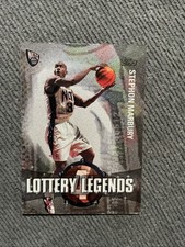 2001-02 Topps Stephon Marbury Lottery Legends #LL4 New Jersey Nets