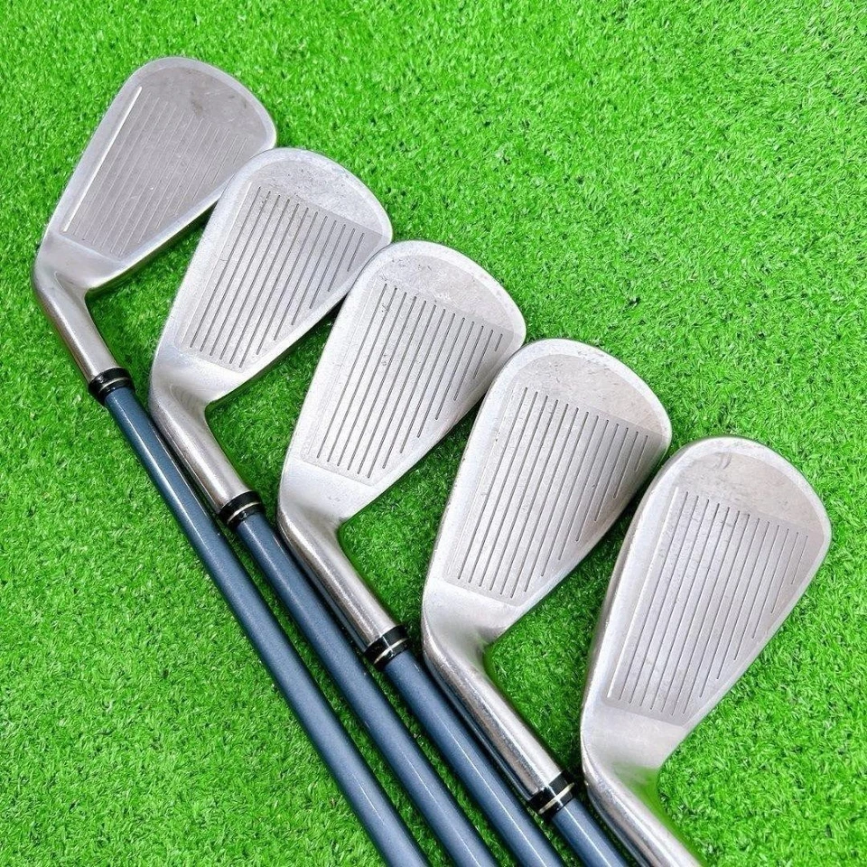 Ladies XXIO Iron Set 4-9 Pw Aw Sw 9pc RH MP200L Graphite Women Golf Club Dunlop - Image 3 of 4