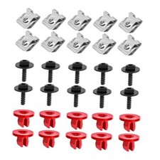 10Sets Engine Splash Shield Guard Undertray Cover Screws Bolt Nut K1-10PCS