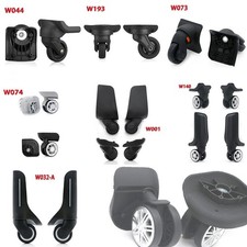 2/4pcs Replacement Luggage Wheels 360  Swivel Spare Caster Suitcase Repairment