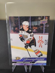 2023-24 Upper Deck Series 2 Jackson LaCombe Young Guns Oversized Jumbo #456
