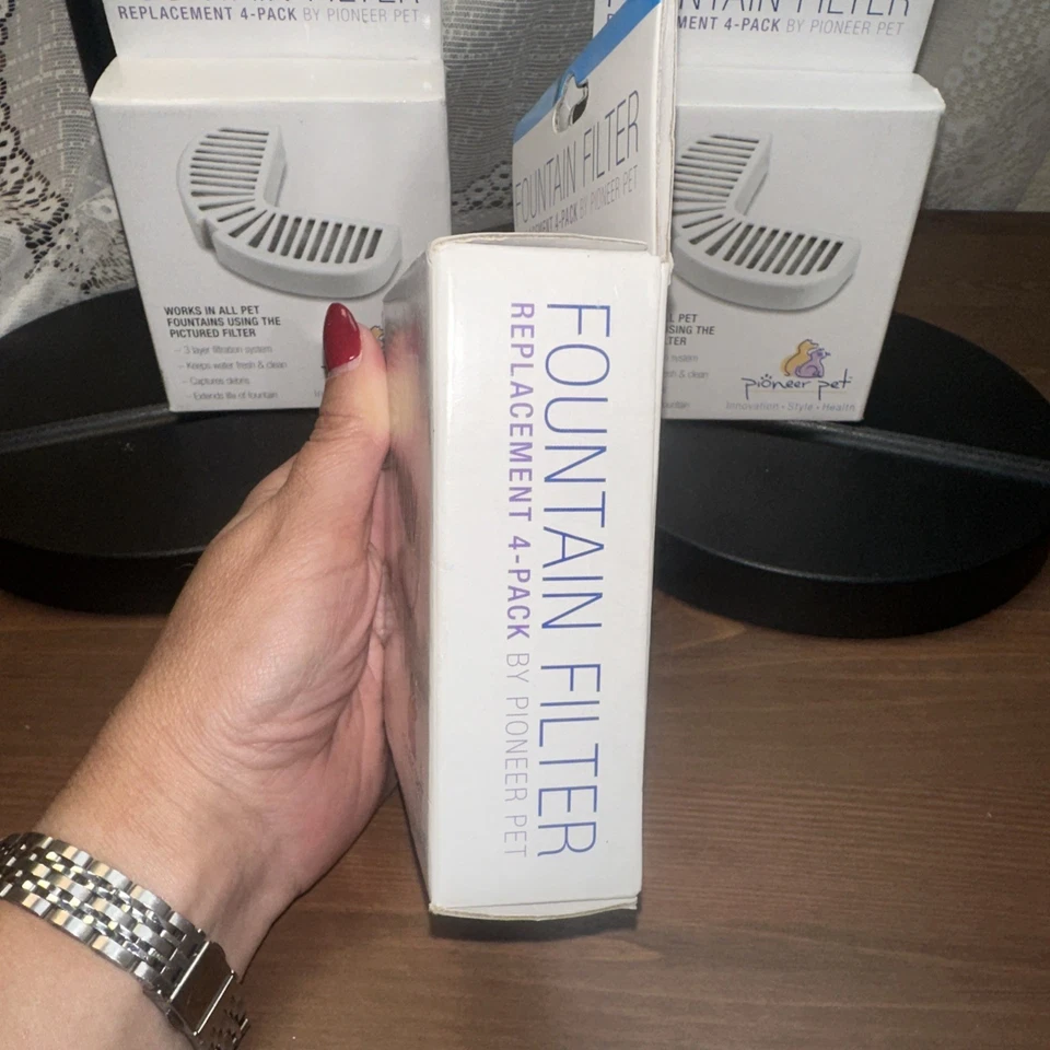 Filtro Fuente Agua Pioneer Pet Repuesto LOTE 3014 Perro/Gato 11 Total Nuevo Foto 3 de 4