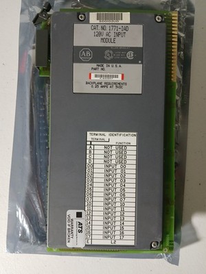 ALLEN BRADLEY 1771-IAD INPUT MODULE. NEW OLD STOCK NOS - NO BOX. FREE SHIPPING