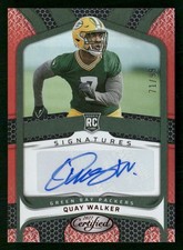 2022 Panini Certified Quay Walker -QW Rookie Mirror Red Auto /99 TV2093