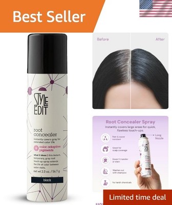 Root Touch Up Spray | Temporary Hair Color for Gray Roots and Thinning Hair |...