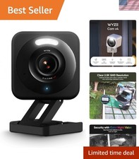 Weather-Resistant 2.5K Security Camera - Perfect for Indoor Outdoor Use