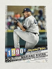 2020 Topps Update Baseball Decades' Best - Mariano Rivera - New York Yankees