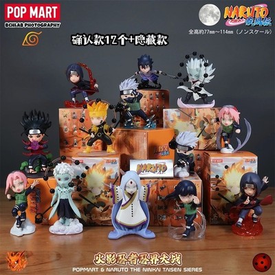 Original Naruto Shippuden Ninja War Blind Box POP MART Actionfigur Itachi   