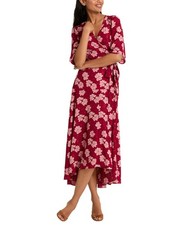 Draper James Fiona Wrap Midi Dress Women's