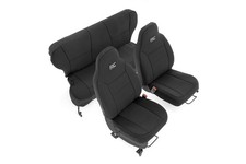 Rough Country Neoprene Seat Covers For 1997-2001 Jeep Cherokee Xj - 91022 Rough Country Neoprene Seat Covers For 1997-2001 Jeep Cherokee Xj - 91022