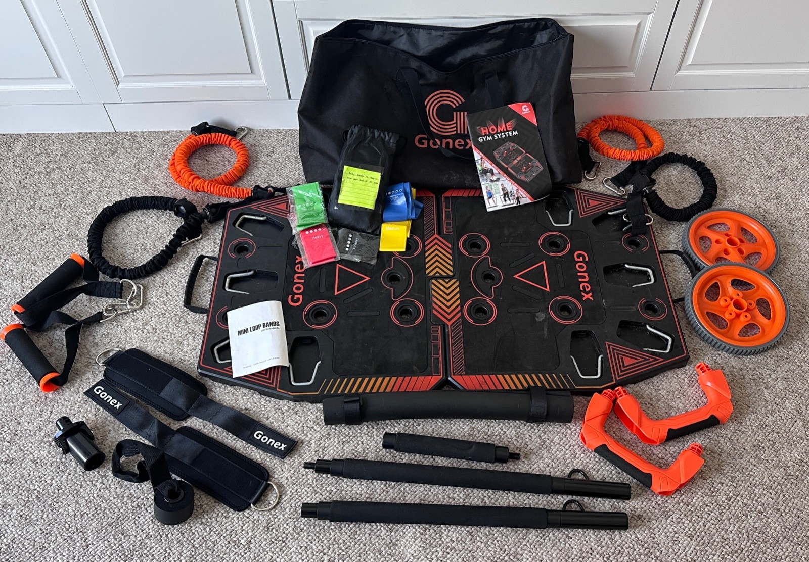 Gonex Home Gym System &ndash; Portable Full Body Workout Kit