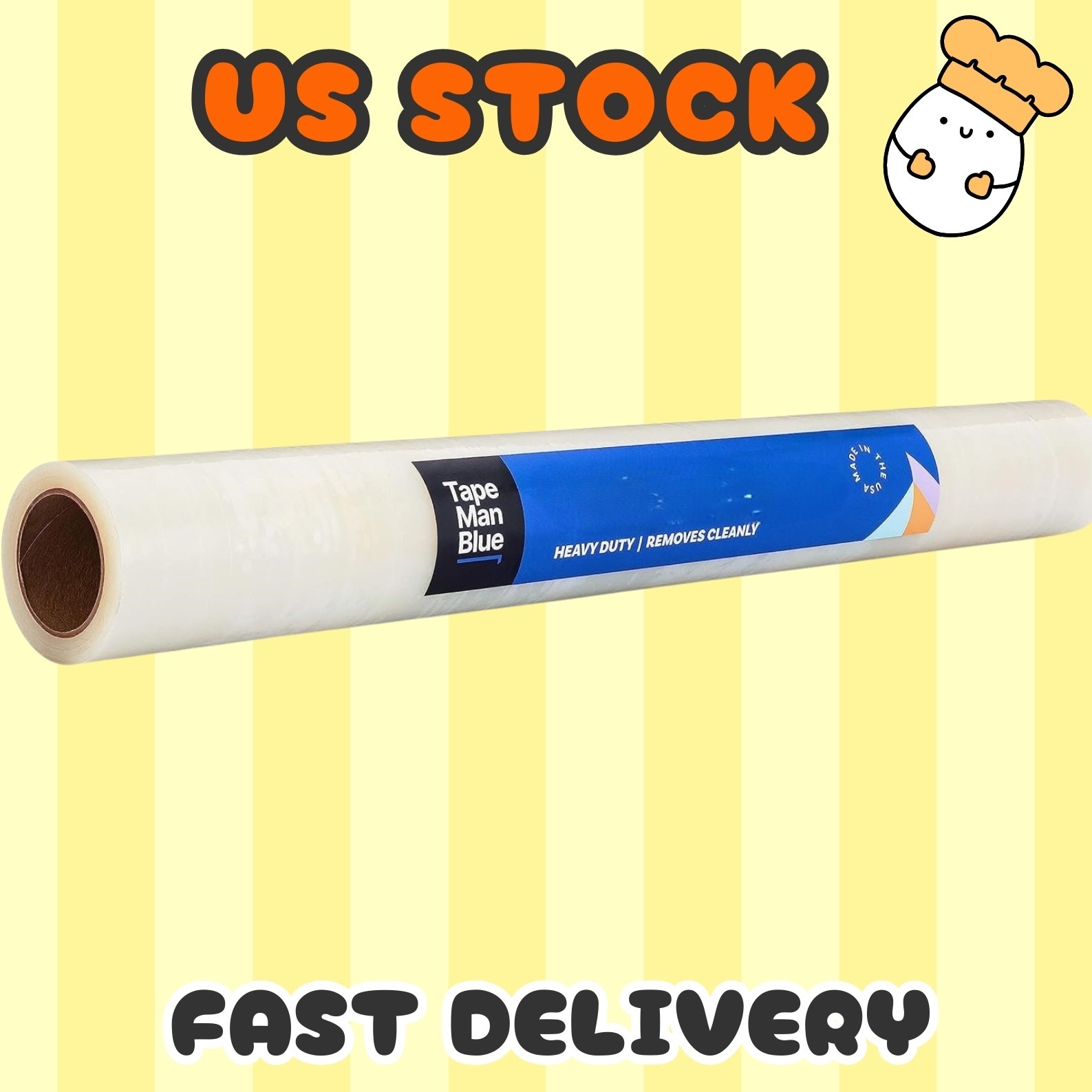 36 ×100 Clear Collision Wrap for Damaged Vehicles & Windows