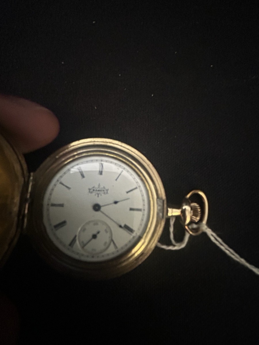 Elgin 1893 1894 Elgin Pocket Watch Value 14k Elgin Pocket Watch