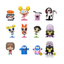 Cartoon Network Pop! Mystery MINIS CHASE Courage Grim Dexter Foster's Puff Girls