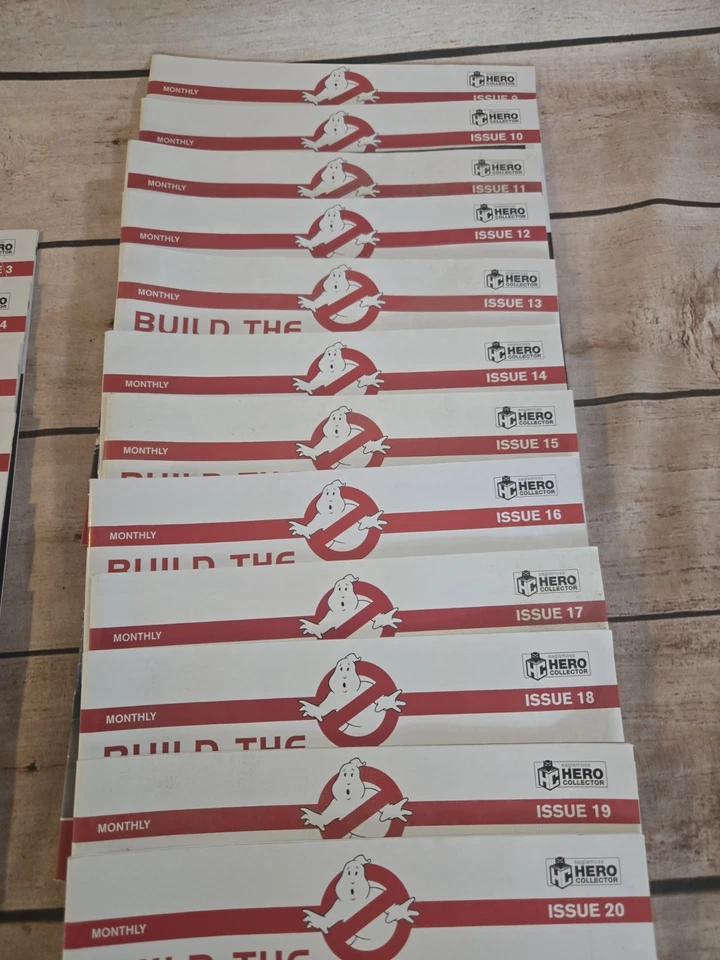 FANHOME - EAGLEMOSS BUILD THE GHOSTBUSTERS ECTO#1 Manuals 1-20 - Image 3 of 3