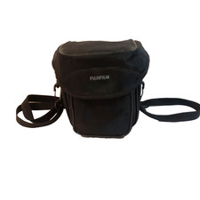 Fujifilm Padded Camera Case Bag Black Divider Adjustable Detachable Strap Zip