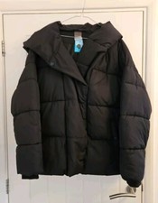 Universal New Puffer Jkt, Black, Size Xl, Primark