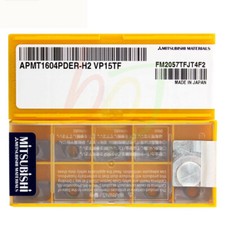 (10PCS/BOX) MITSUBISHI APMT1604PDER-H2 VP15TF Carbide Inserts CNC