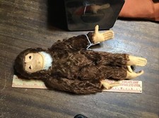 Vintage Steiff 11 Chimp Has Button Hole No Button Or Tag 0022/26 Mohair Felt