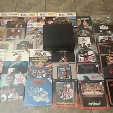 Pioneer CD CVD LD Laser Disc Player CLD-S250 100% TESTED With 38 Laser Discs