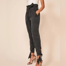 NWT REFORMATION AVALON HIGH WAISTED PAPER BAG PANTS 2