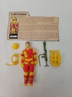 VINTAGE GI JOE 1984 BLOWTORCH (v1) COMPLETE W/ FILE CARD