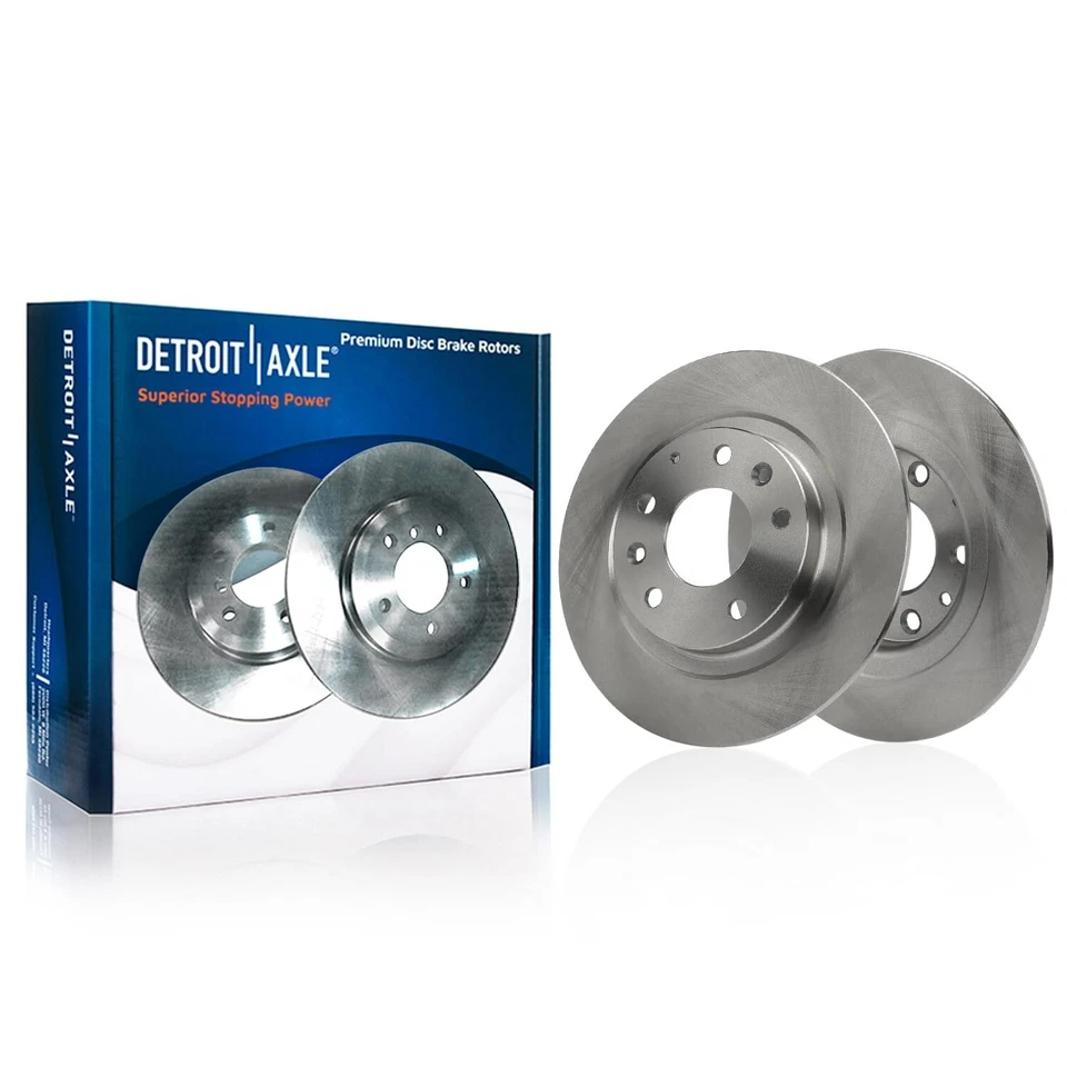 Rotores de freno traseros de 11,06 pulgadas (281 mm) pastillas de freno para Mazda CX-3 2016 2017 2018 Foto 3 de 4