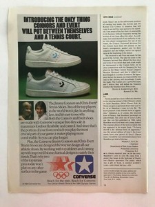 jimmy connors converse tennis shoes