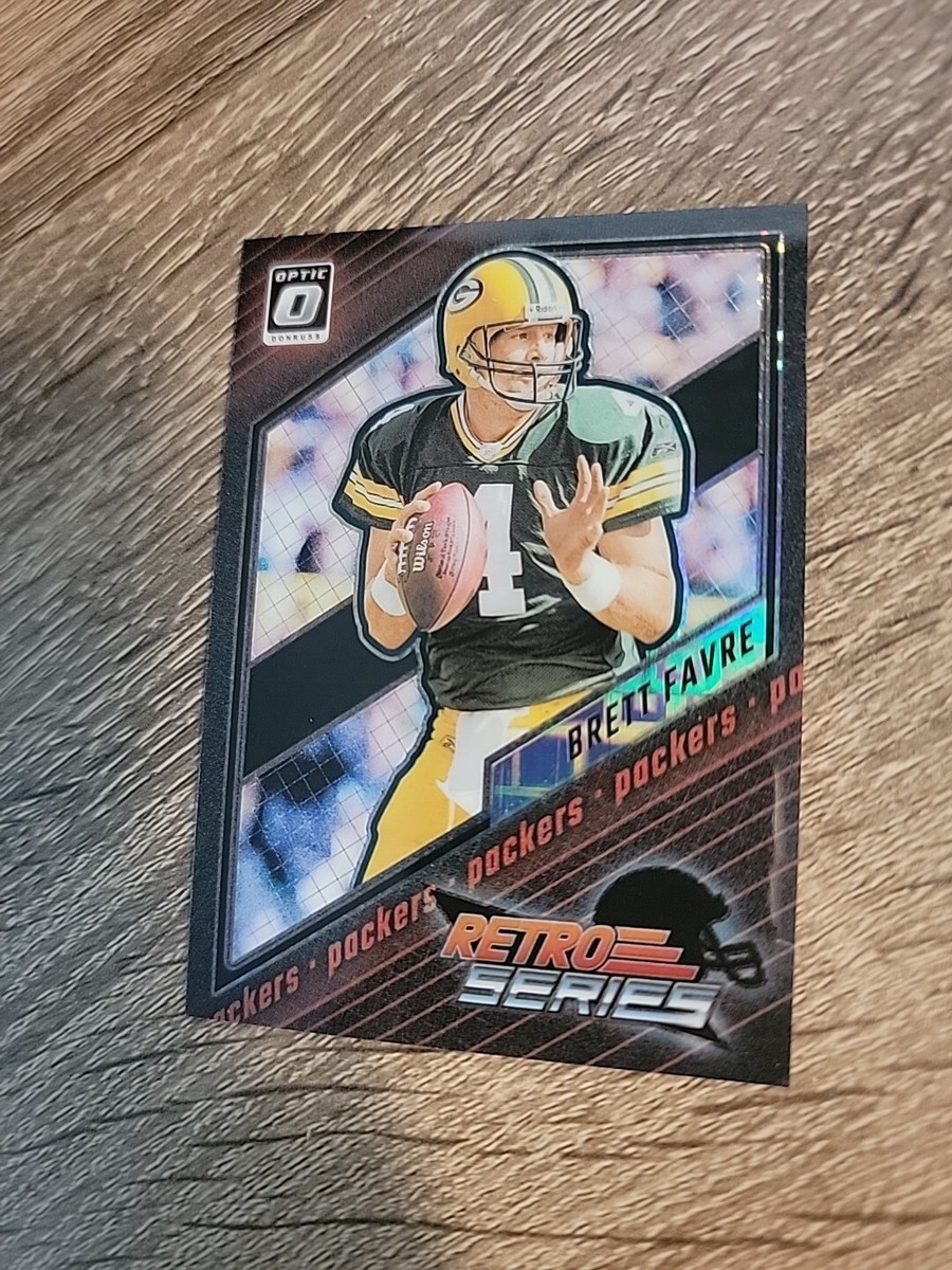 Brett Farve Black Pandora Prizm 8/25 2023 Panini Optic Retro