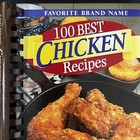 100 Best Chicken Recipes by Publications International Spiral Hardback Cookbook