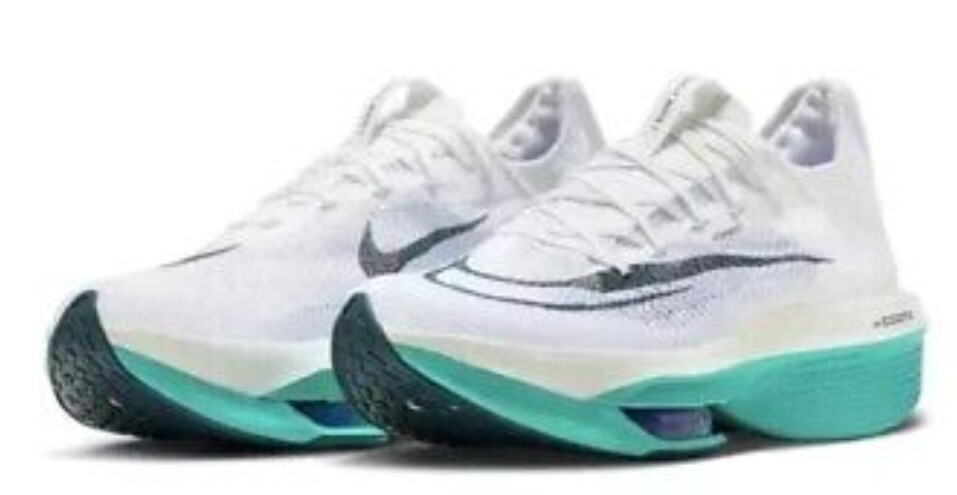 Nike Air Zoom AlphaFly NEXTpercent 2 White Jade Green DN3555-100 Men's Size 14