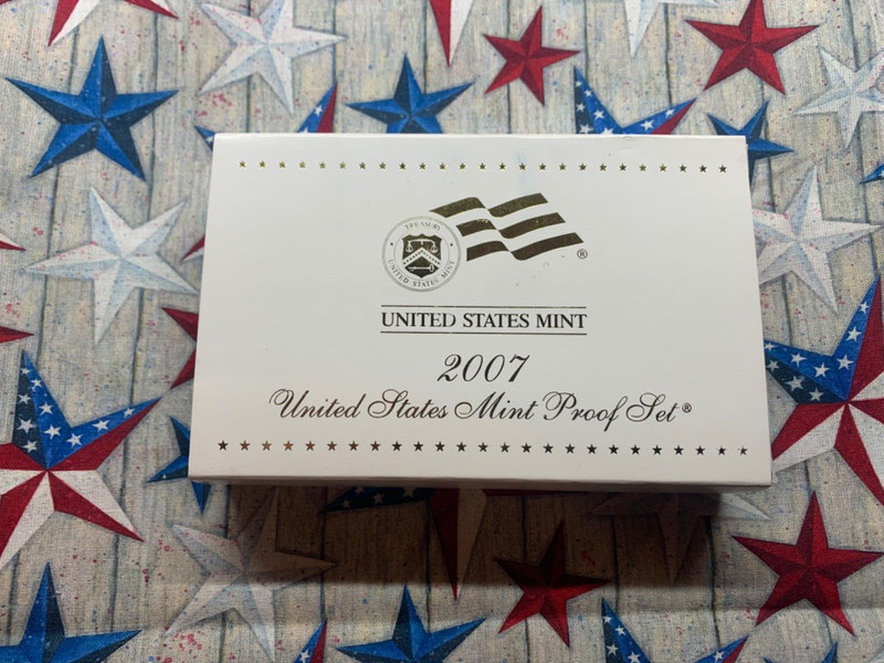 2007 US MINT PROOF SET UNOPENED-ORIGINAL OWNER *FREE SHIPPING PRIVATE COLLECTION
